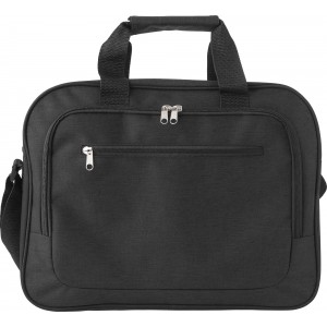 Polyester (300D) laptop bag Isolde, black (Laptop & Conference bags)