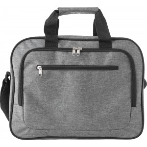 Polyester (300D) laptop bag Isolde, grey (Laptop & Conference bags)