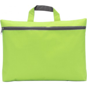 Polyester (600D) conference bag Elfrieda, lime (Laptop & Conference bags)