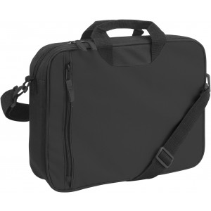 Polyester (600D) shoulder bag Nicola, black (Laptop & Conference bags)