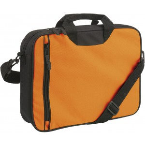 Polyester (600D) shoulder bag Nicola, orange (Laptop & Conference bags)