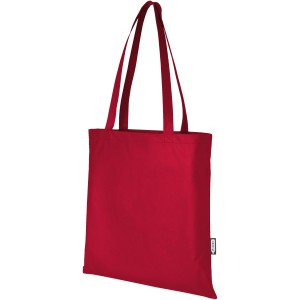 Zeus GRS recycled non-woven convention tote bag 6L, Red (Laptop & Conference bags)
