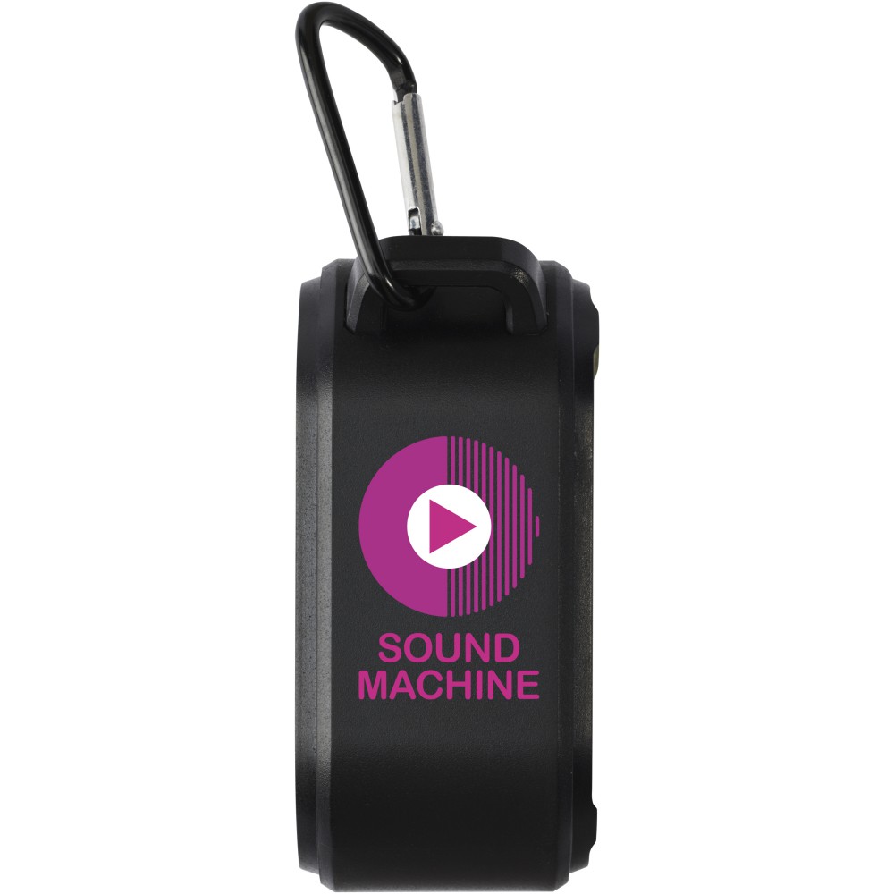 Solo 3W IPX5 Solar Bluetooth(r)-Lautsprecher aus recyceltem  (Lautsprecher, Radios, Projektoren)