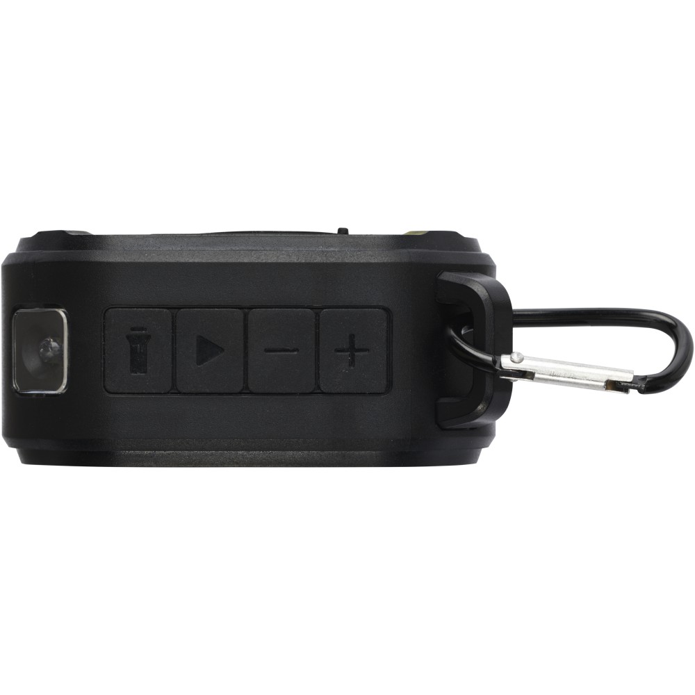 Solo 3W IPX5 Solar Bluetooth(r)-Lautsprecher aus recyceltem  (Lautsprecher, Radios, Projektoren)