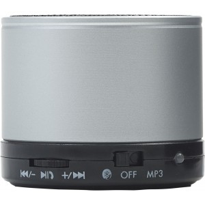 Wireless Lautsprecher 'Emotion' aus Metall, Silber