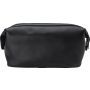 Leather toiletry bag Flynn, black