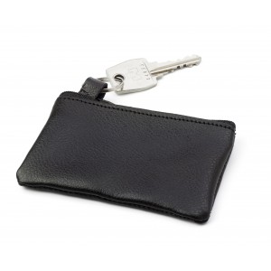 Leather key wallet Zander, black (Wallets)