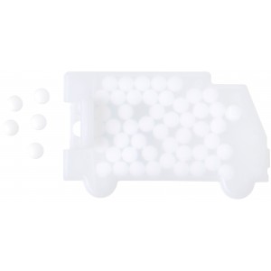 Pfefferminzbonbons aus Kunststoff Richard, Weiß