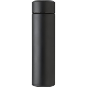 Edelstahl-Thermosflasche (450 ml) mit LED-Anzeige Fatima, Sc