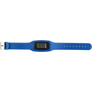Schrittzhler mit Silikon Armband Tahir, Kobaltblau