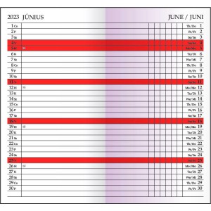 Leporello naptr bord (Calendars)