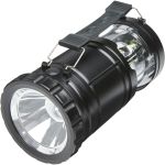 Les COB pop-up lantern and flashlight, Solid black (10440590)