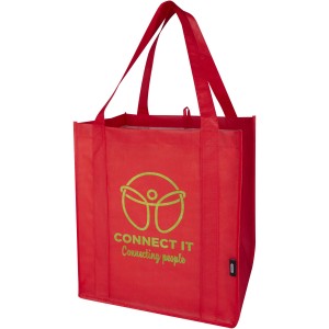 Liberty GRS recycled non-woven bottom board tote bag 29L, Re (Shopping bags)