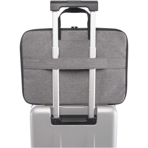 Libra 2-in-1 GRS recycled laptop case 3L, Heather grey (Laptop & Conference bags)