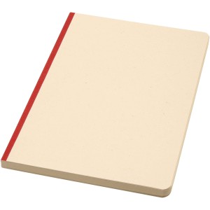 Liliana A5 sugarcane and RPET soft cover notebook, Brick <font size=1>[ENG]</font>