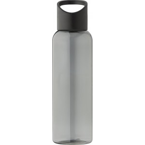 rPET-Trinkflasche Lila, Schwarz