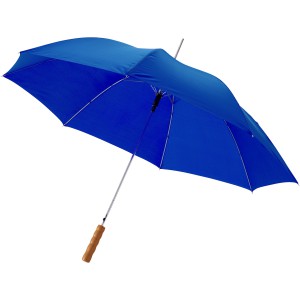 Lisa 23" Automatikregenschirm mit Holzgriff, royalblau