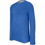 ADULTS' LONG-SLEEVED BASE LAYER SPORTS T-SHIRT, Sporty Royal Blue