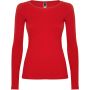 Extreme long sleeve women's t-shirt, Red