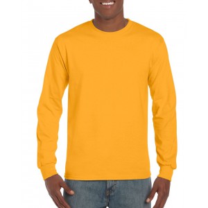 ULTRA COTTON(tm) ADULT LONG SLEEVE T-SHIRT, Gold (Long-sleeved shirt)
