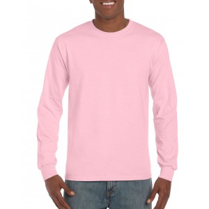 ULTRA COTTON(tm) ADULT LONG SLEEVE T-SHIRT, Light Pink (Long-sleeved shirt)