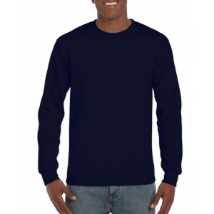 ULTRA COTTON(tm) ADULT LONG SLEEVE T-SHIRT, Navy (Long-sleeved shirt)