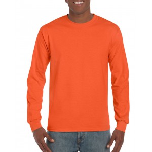 ULTRA COTTON(tm) ADULT LONG SLEEVE T-SHIRT, Orange (Long-sleeved shirt)