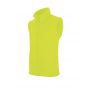 LUCA - MEN'S MICRO FLEECE GILET, Fluorescent Yellow