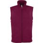 LUCA - MEN'S MICRO FLEECE GILET, Wine