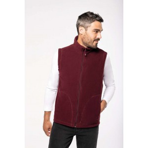 LUCA - MEN'S MICROFLEECE GILET, Ash Heather (Vests)