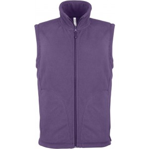 LUCA - MEN'S MICROFLEECE GILET, Purple (Vests)