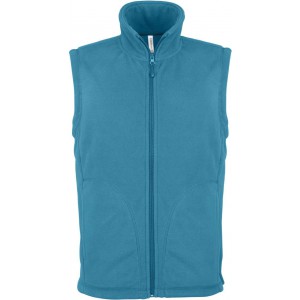 LUCA - MEN'S MICROFLEECE GILET, Tropical Blue (Vests)