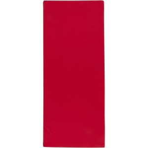 Lucas RPET sport towel 30x80 cm, Red (Towels)