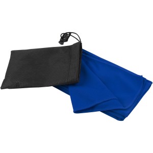 Lucas RPET sport towel 30x80 cm, Royal blue (Towels)