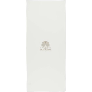 Lucas RPET sport towel 30x80 cm, White (Towels)