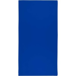 Lucas RPET sport towel 50x100 cm, Royal blue (Towels)