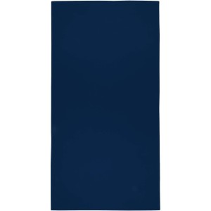 Lucas RPET sport towel 70x140 cm, Navy (Towels)