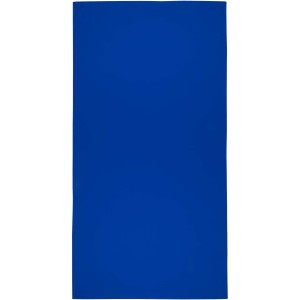 Lucas RPET sport towel 70x140 cm, Royal blue (Towels)