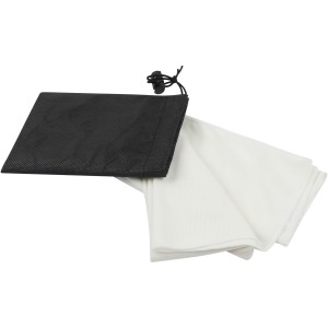 Lucas RPET sport towel 30x80 cm, White <font size=1>[ENG]</font>