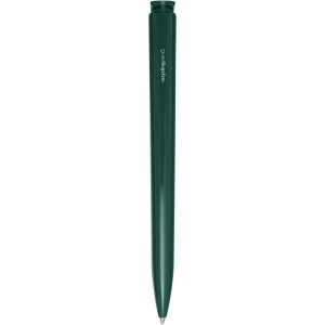 Lucia recycled plastic ballpoint pen, Forest green (Plastic pen)