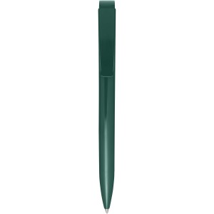 Lucia recycled plastic ballpoint pen, Forest green (Plastic pen)