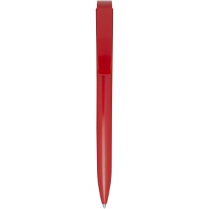 Lucia recycled plastic ballpoint pen, Red (Plastic pen)