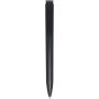 Lucia recycled plastic ballpoint pen, Solid black