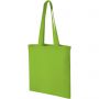 Madras 140 g/m2 cotton tote bag, Lime