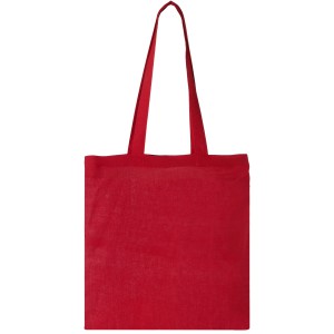 Madras 140 g/m2 cotton tote bag, Red (cotton bag)