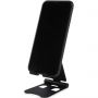 Rise foldable phone stand, Solid black