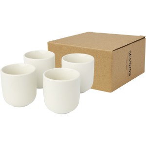 Male Espressotassen 4-teilig 90 ml, weiss