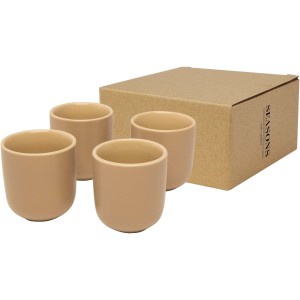 Male 4-piece 90 ml espresso cup, Oatmeal <font size=1>[ENG]</font>