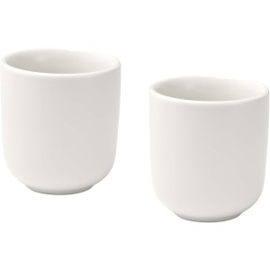 Male 90 ml ceramic espresso cups - set of 2, White <font size=1>[ENG]</font>