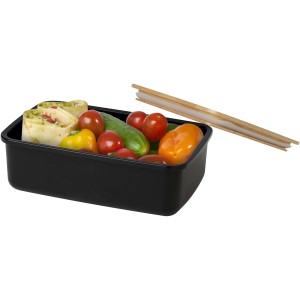 Mangi 500 ml lunch box, Solid black (Metal kitchen equipments)